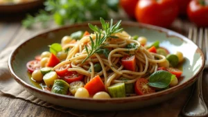 Salade méditerranéenne de Printemps aux asperges, feta & citron – Recette fraîche et rapide