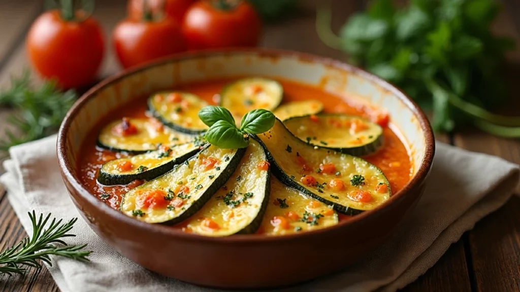 Cuisine méditerranéenne : ce gratin de courgettes et feta plaît même aux enfants qui boudent les légumes
